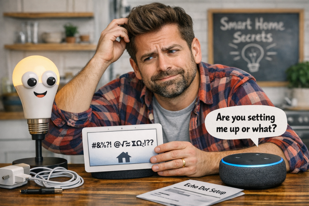 Home confusing smart home instructions